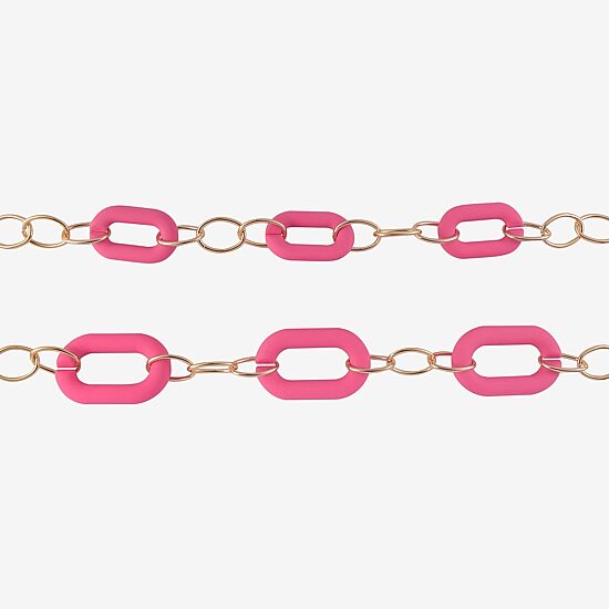 Mixit Womens 19 Inch Link Necklace