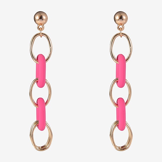 Mixit Womens Drop Earrings