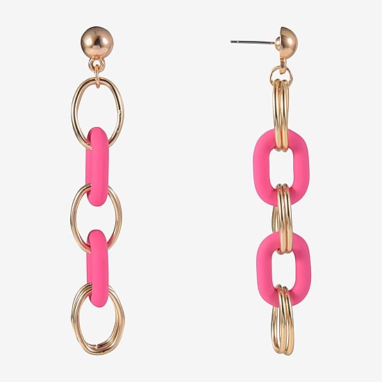 Mixit Womens Drop Earrings