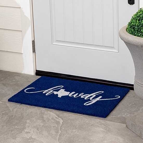 Mohawk Home Howdy Texas Indoor Outdoor Rectangular Doormat