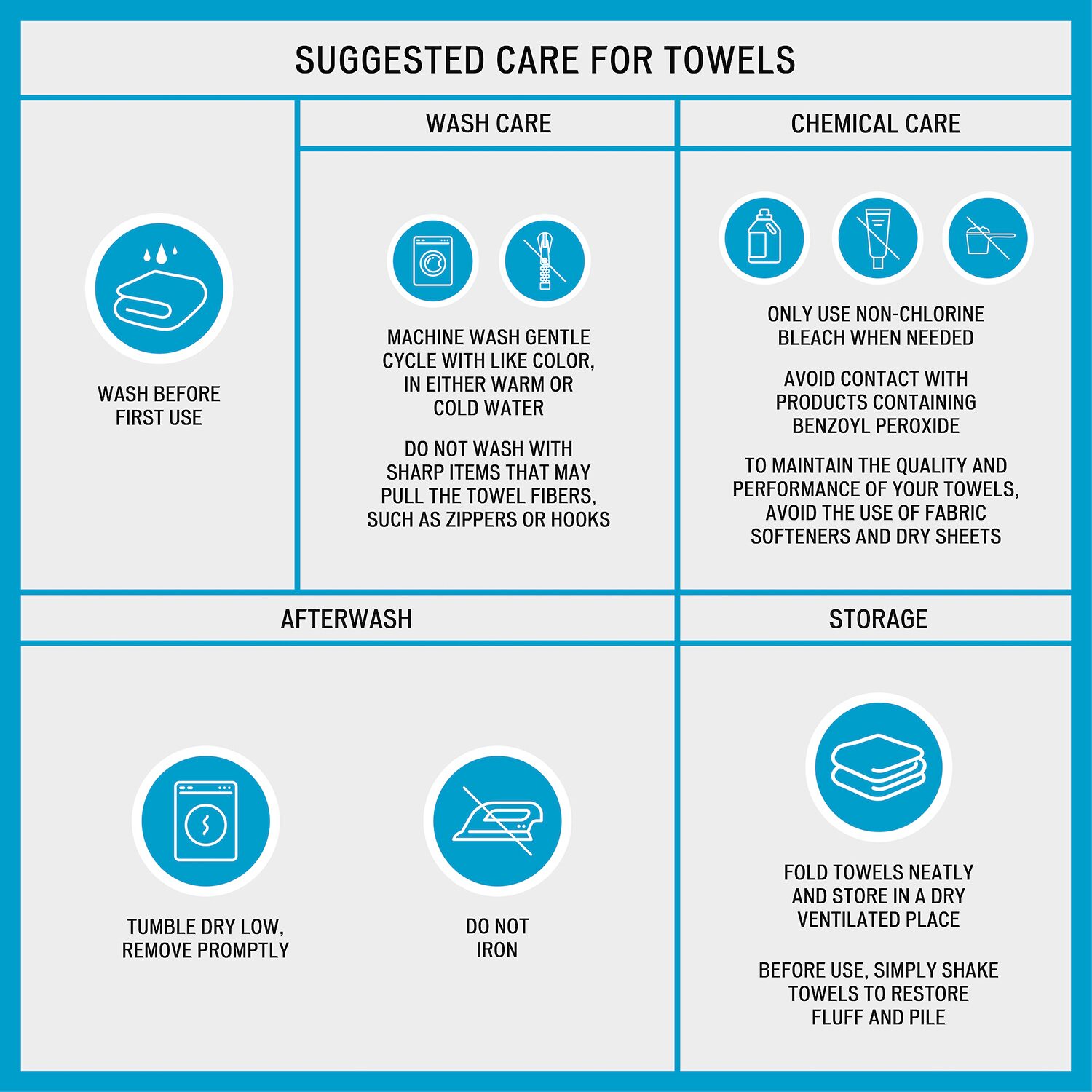 Madison Park Essentials Remy Cotton Super Soft Solid 6-pc. Quick Dry Bath Towel Set