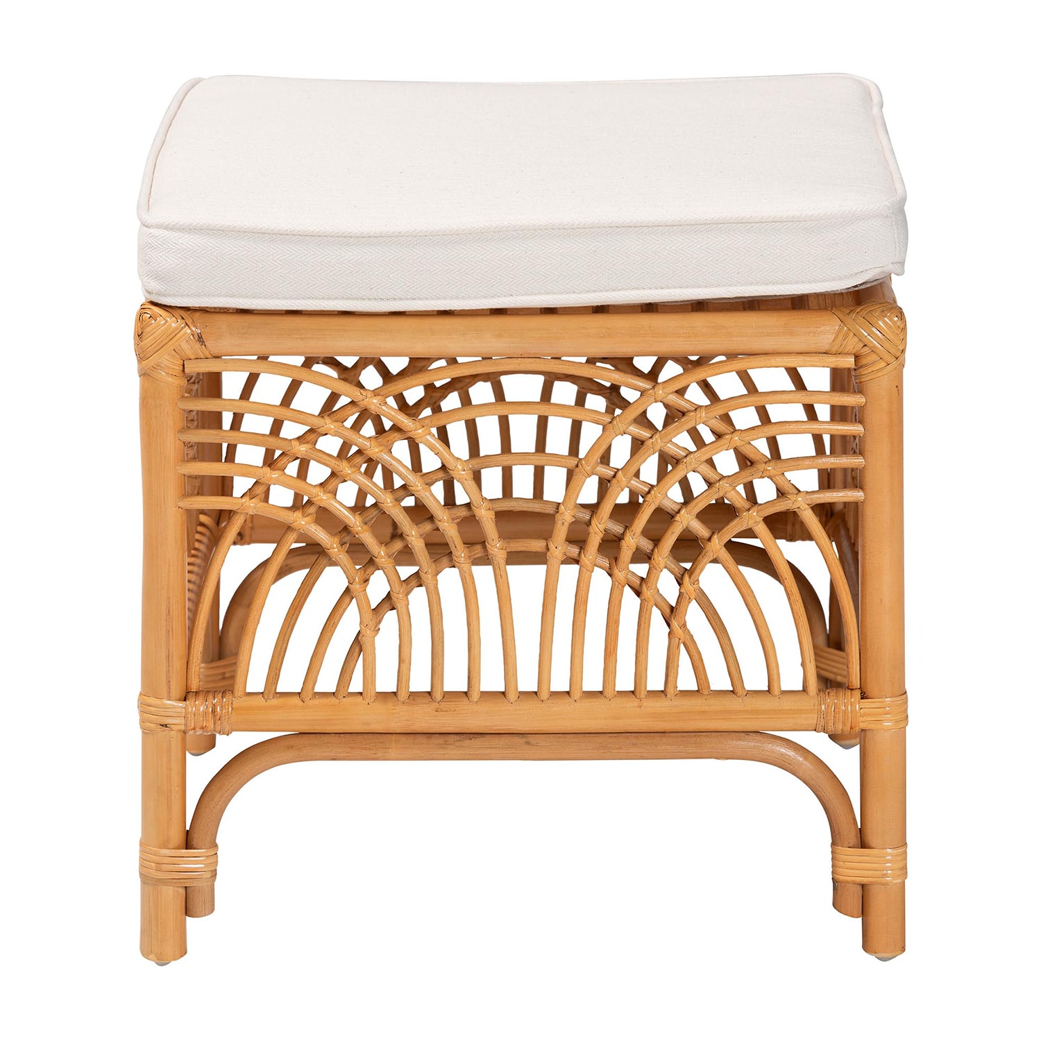Materra Rattan Footstool