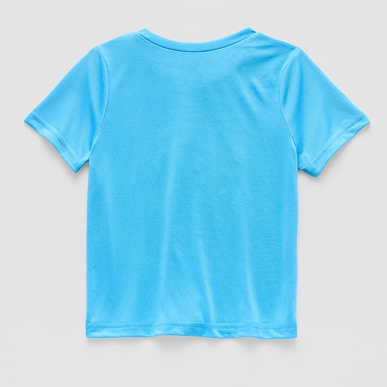 Okie Dokie Active Toddler & Little Boys Crew Neck Short Sleeve Regular Fit Graphic T-Shirt