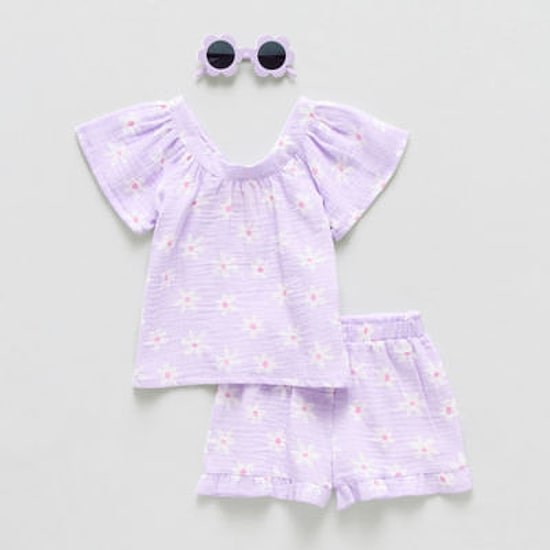 Btween Toddler Girls 3-pc. Short Set
