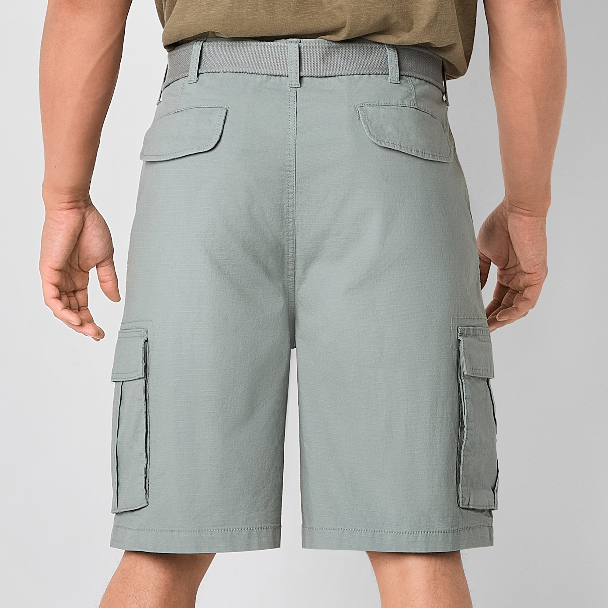 mutual weave Mens 10" Big and Tall Cargo Short