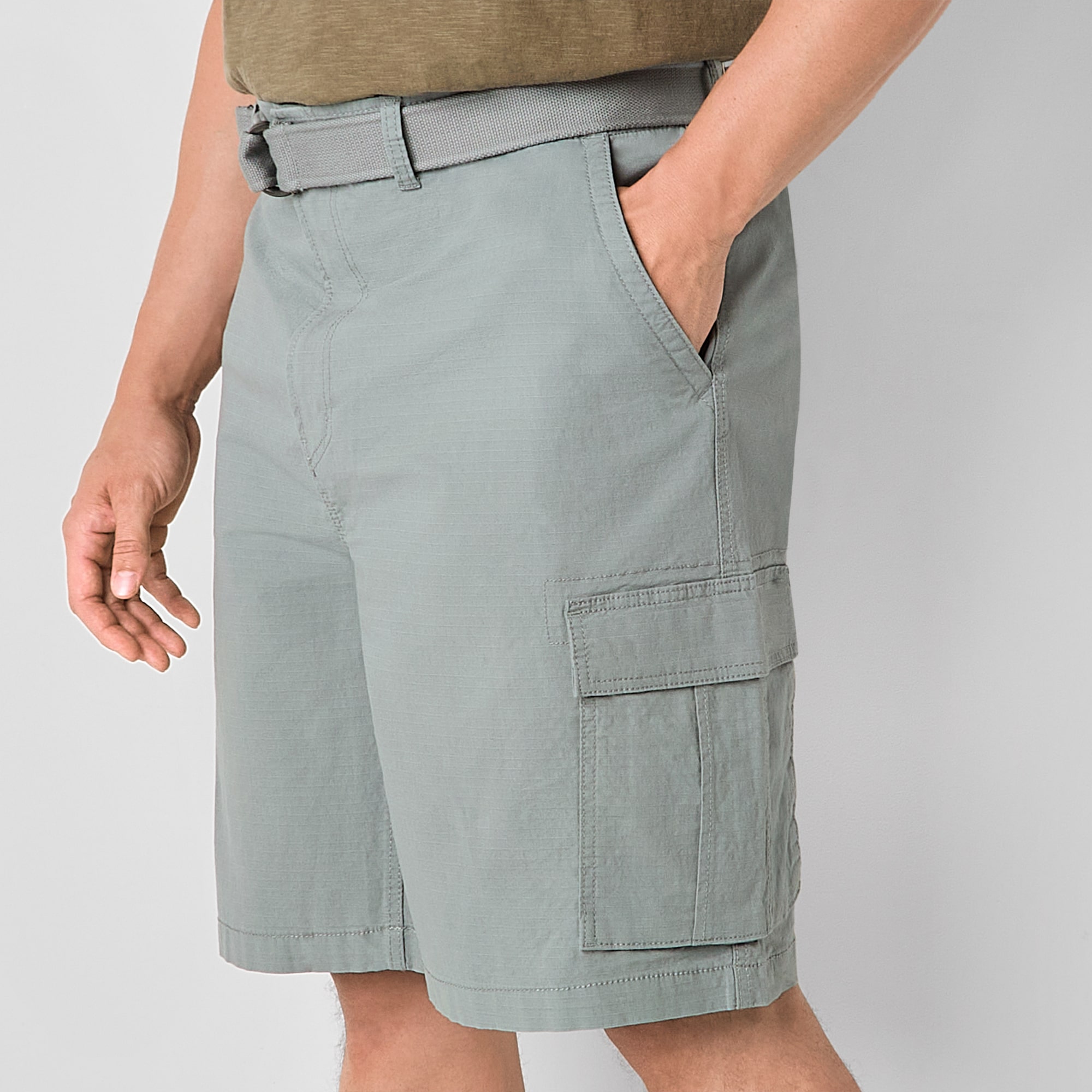 mutual weave Mens 10" Big and Tall Cargo Short
