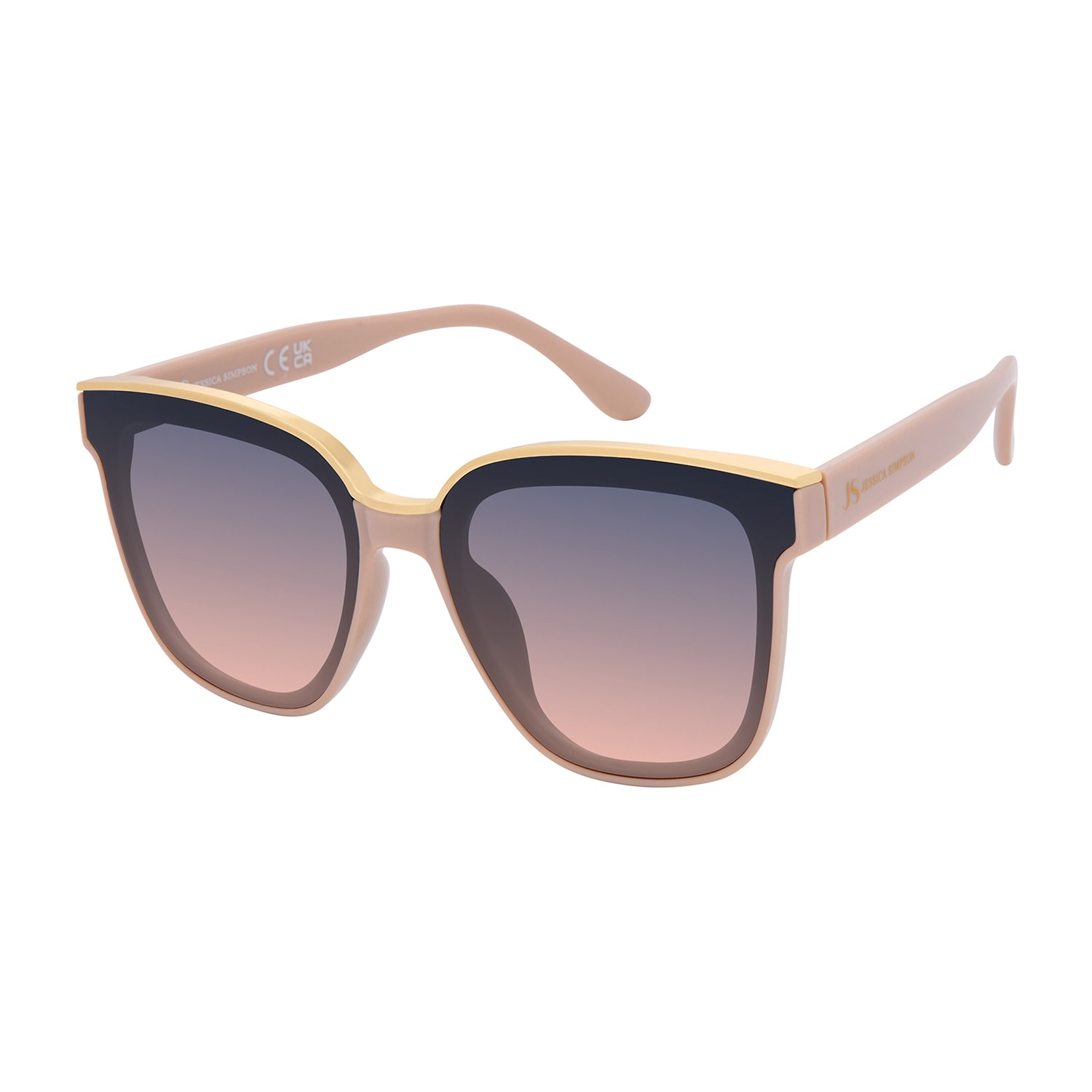 JS Jessica Simpson Womens UV PROTECTION Square Sunglasses