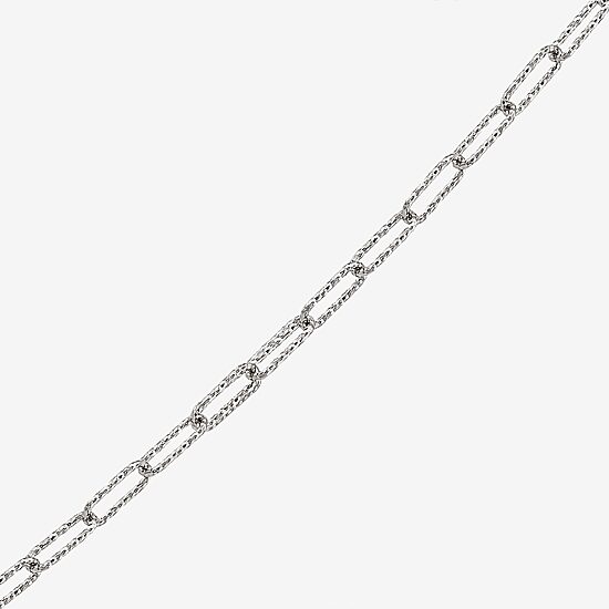 Limited Quantities! Womens Sterling Silver 18 Inch Paperclip Chain Necklace