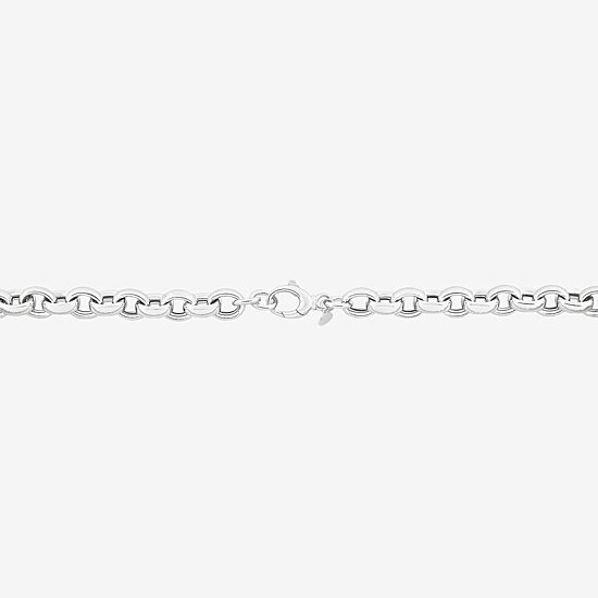 Limited Quantities! Womens Sterling Silver 22 Inch Rolo Chain Necklace