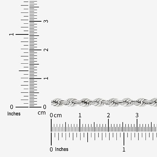 Limited Quantities! Womens 14K Gold 24 Inch Rope Chain Necklace