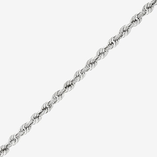 Limited Quantities! Womens 14K Gold 24 Inch Rope Chain Necklace