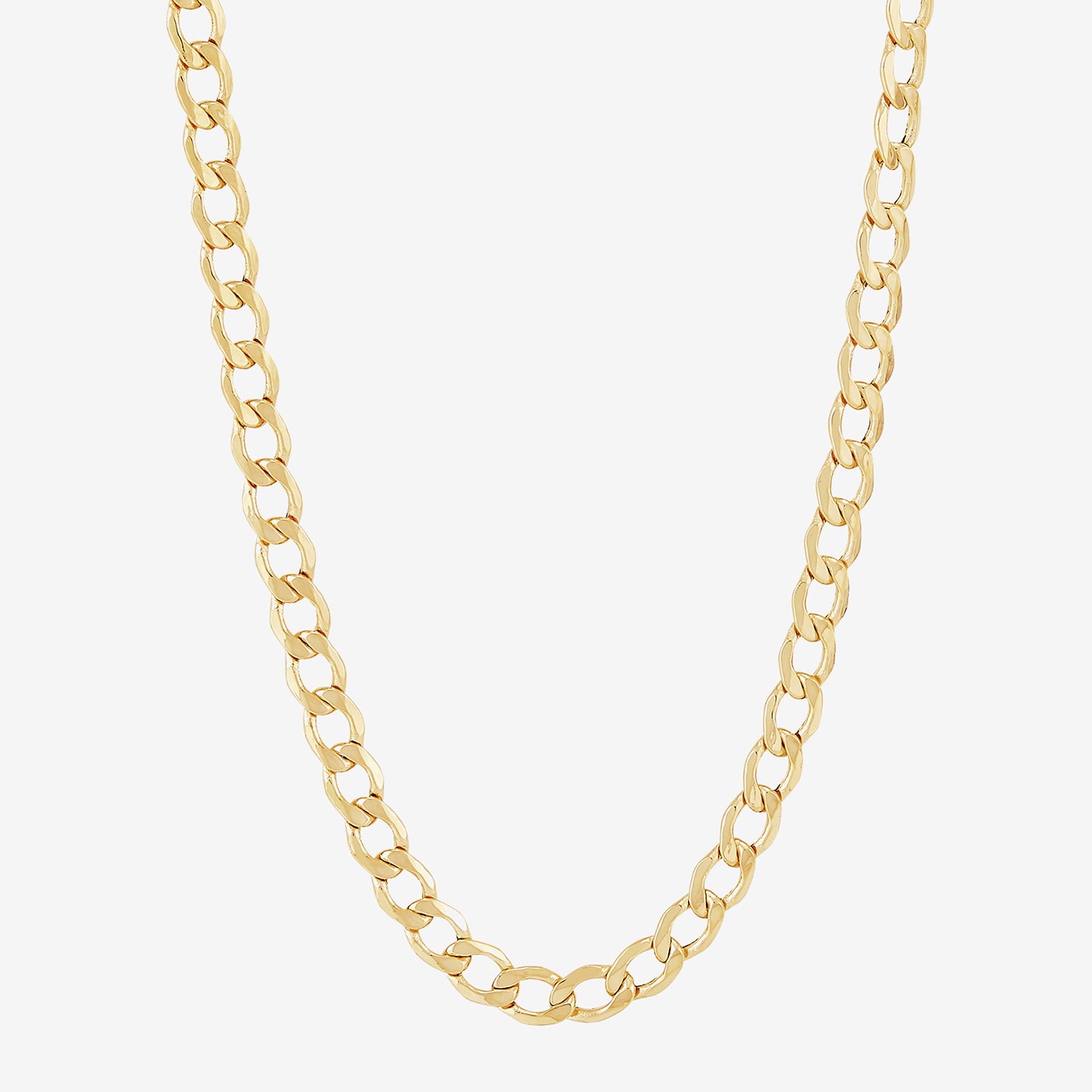 Limited Quantities! Mens 14K Gold 20 Inch Curb Chain Necklace