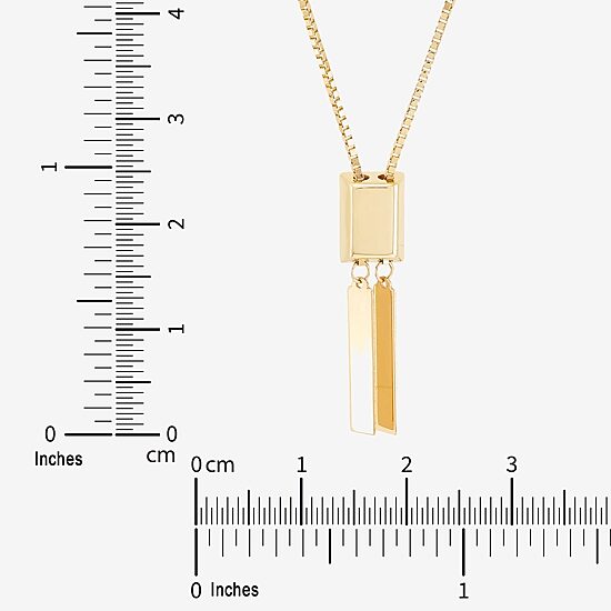 Limited Quantities! Womens 14K Gold 24 Inch Pendant Necklace