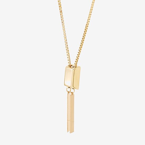 Limited Quantities! Womens 14K Gold 24 Inch Pendant Necklace