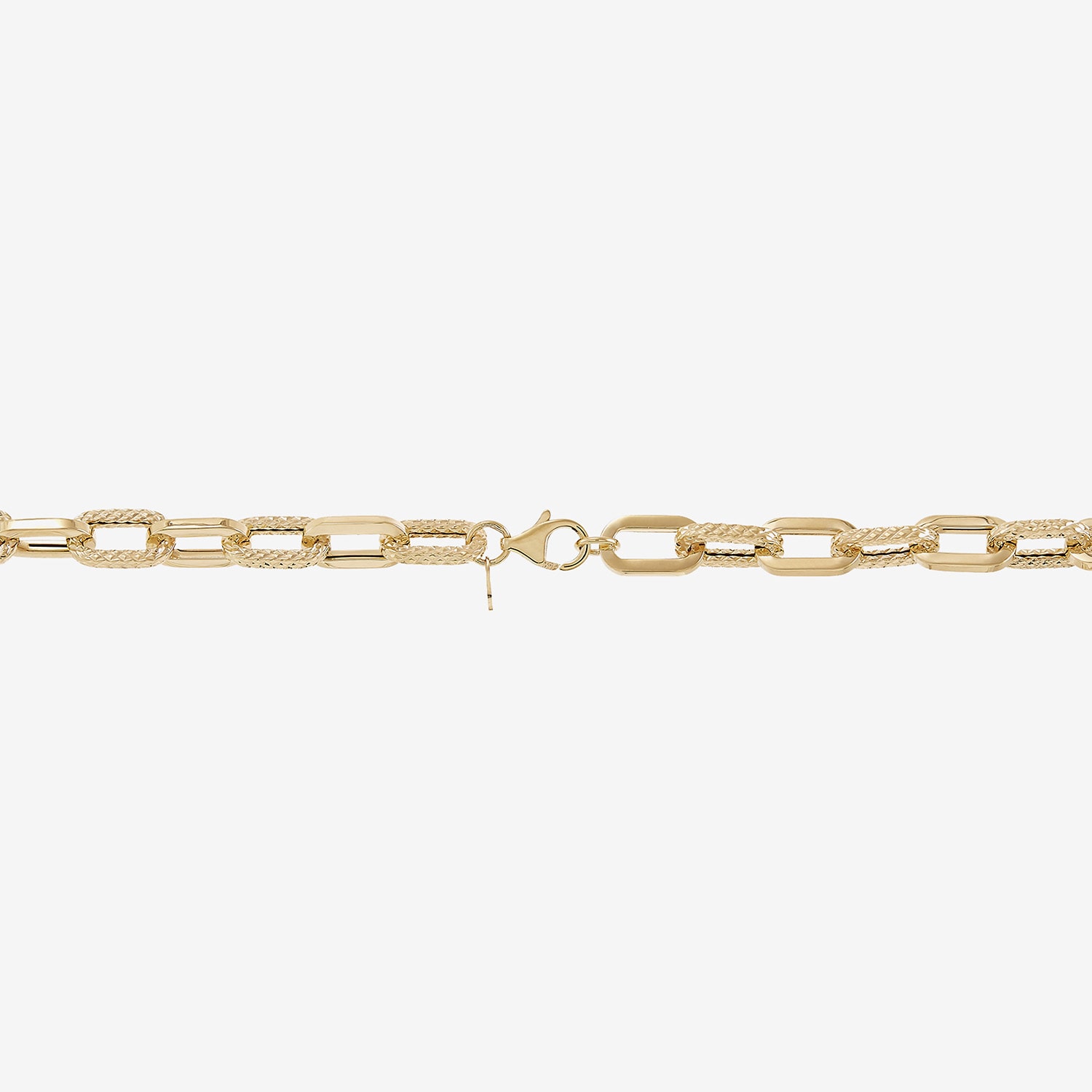 Limited Quantities! Womens 10K Gold 18 Inch Cable Chain Necklace