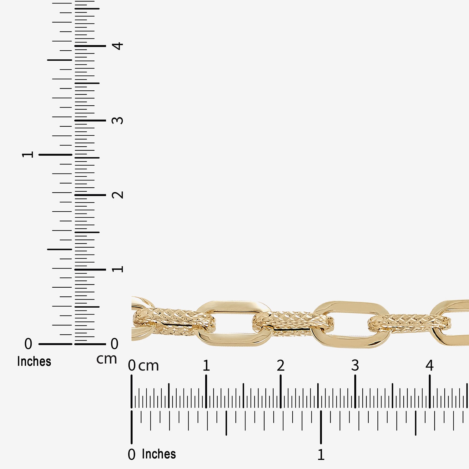 Limited Quantities! Womens 10K Gold 18 Inch Cable Chain Necklace