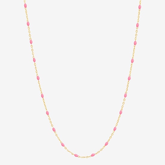 Limited Quantities! Womens 14K Gold 18 Inch Pendant Necklace