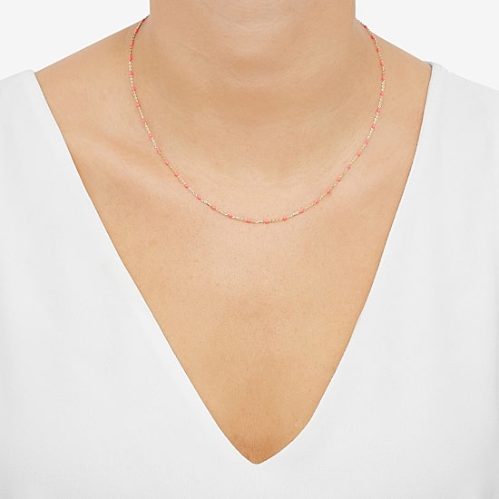 Limited Quantities! Womens 14K Gold 18 Inch Pendant Necklace