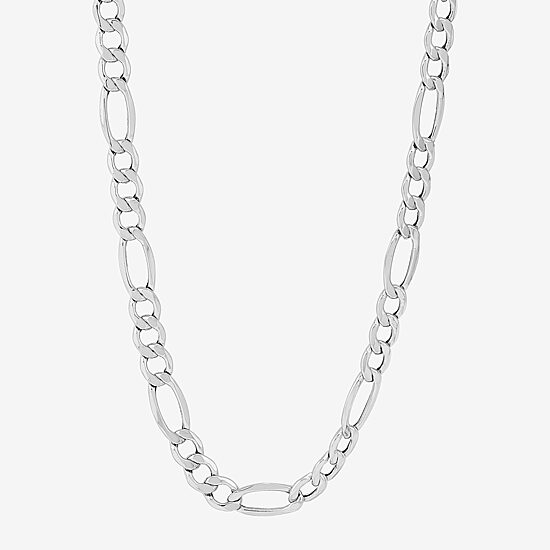 Limited Quantities! Womens 14K Gold 22 Inch Figaro Chain Necklace