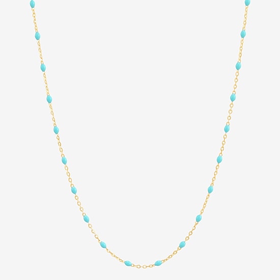 Limited Quantities! Womens 14K Gold 18 Inch Pendant Necklace