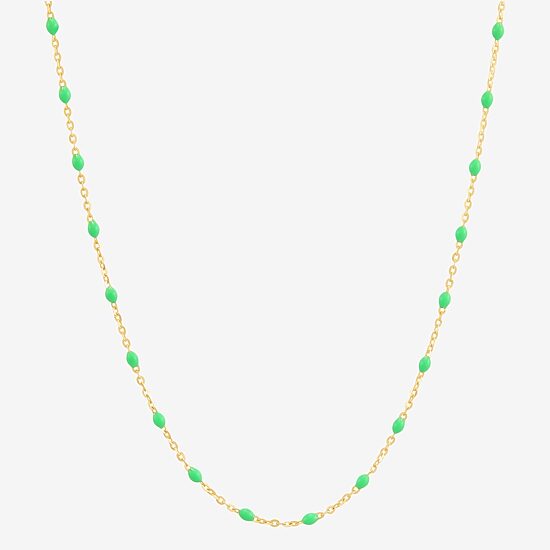 Limited Quantities! Womens 14K Gold 18 Inch Pendant Necklace