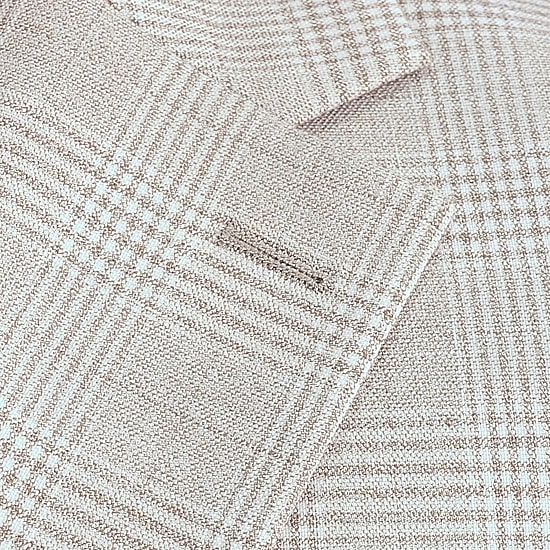 Haggar JMH Tailored Prince Of Wales Mens Plaid Modern Fit Sport Coat