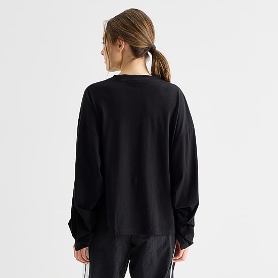Forever 21 Womens Juniors Crew Neck Long Sleeve T-Shirt