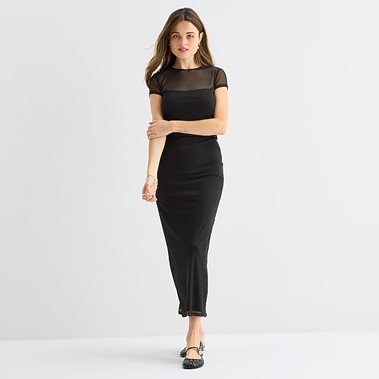 forever 21 black maxi dress Womens Juniors Mid Rise Skirt, Color: Size:UK 6-10 stretchy fabric for ease Google_CPC Girls Cute Dresses Tie