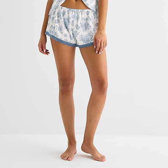 Forever 21 Womens Mid Rise Juniors Pull-On Short