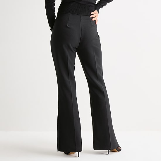 Bold Elements Womens Bootcut Mid Rise Trouser