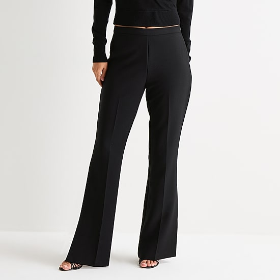 Bold Elements Womens Bootcut Mid Rise Trouser