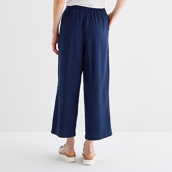 St. John's Bay Womens Straight Cropped Pant