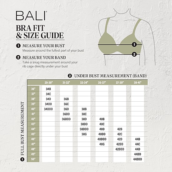 Bali Coolest Smoothing Wireless Full Coverage Bra Df4582