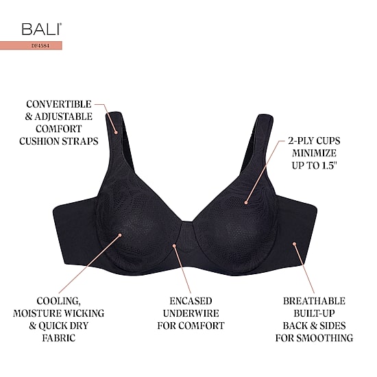 Bali Coolest Smoothing Minimizer Minimizer Bra Df4584