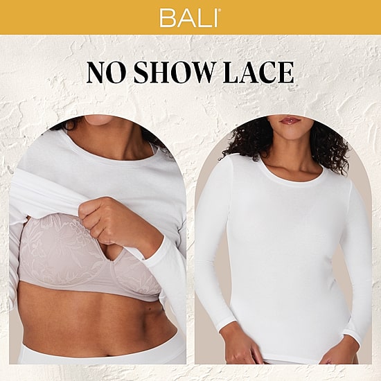 Bali Breathe Cotton Modal Wireless T-Shirt Bra DF7594