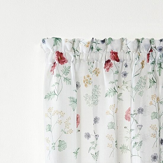 Martha Stewart Garden Rod Pocket Swag Valance