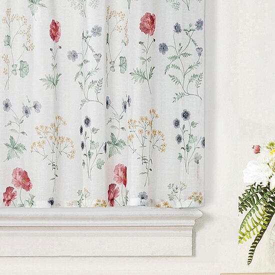 Martha Stewart Garden Rod Pocket Tailored Valance