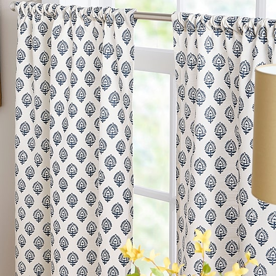 CHF Kiara 3-pc. Rod Pocket Window Tier