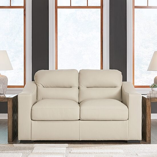 Signature Design by Ashley® Treasure Trove Track-Arm Upholstered Loveseat
