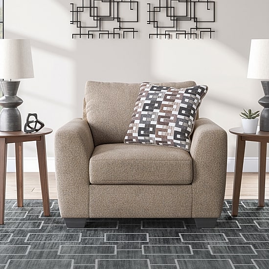 Signature Design by Ashley® Triston-Peaks Upholstered Oversized Armchair