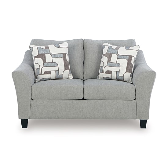Signature Design by Ashley® Willarae Track-Arm Upholstered Loveseat