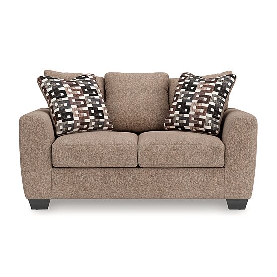 Signature Design by Ashley® Triston-Peaks Track-Arm Upholstered Loveseat