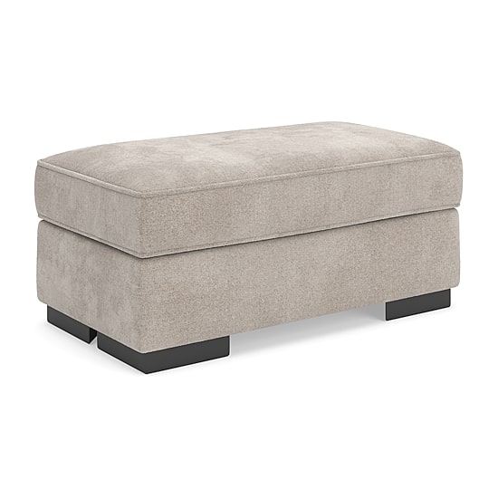 Signature Design by Ashley® High Profile Cushioned Upholstered Ottoman