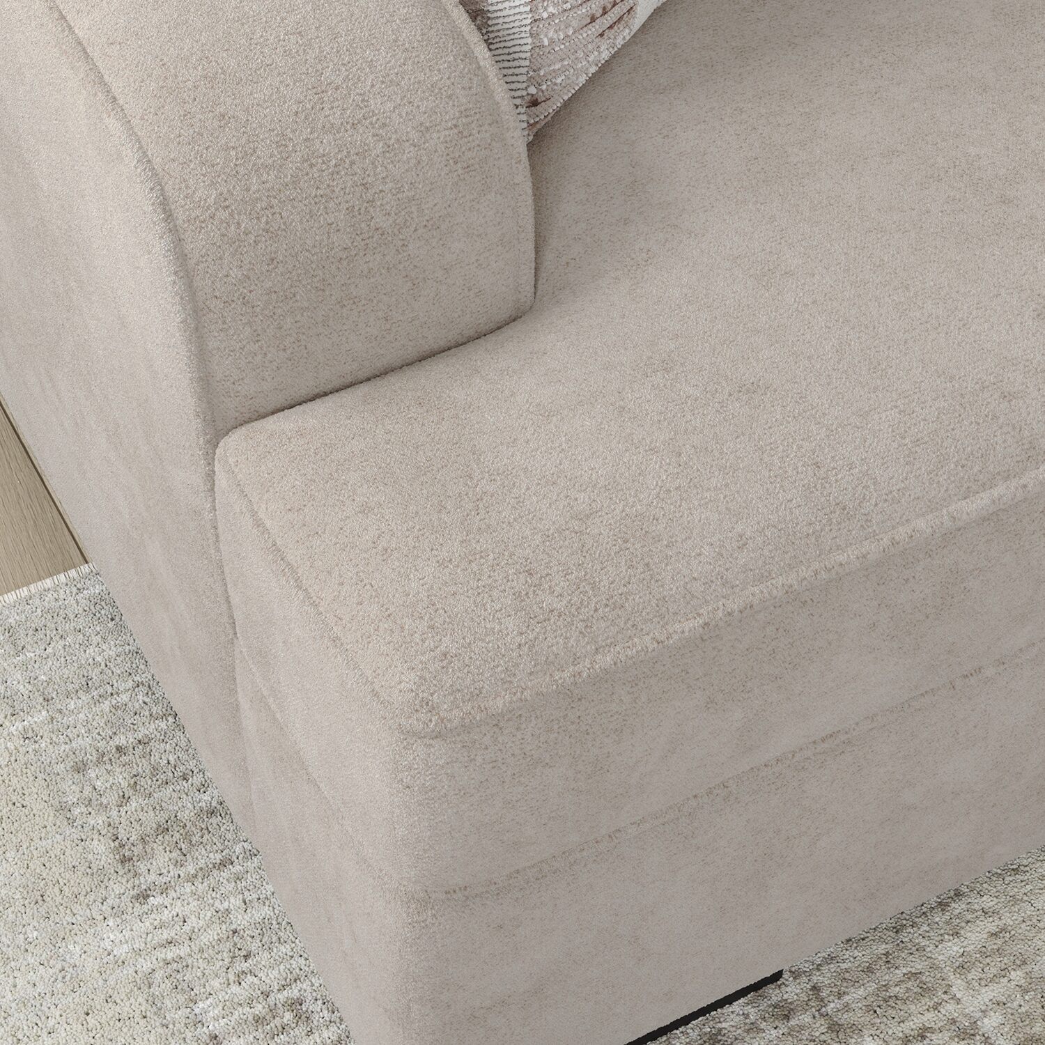 Signature Design by Ashley® High Profile Track-Arm Upholstered Loveseat