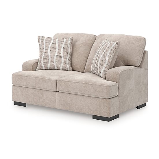 Signature Design by Ashley® High Profile Track-Arm Upholstered Loveseat