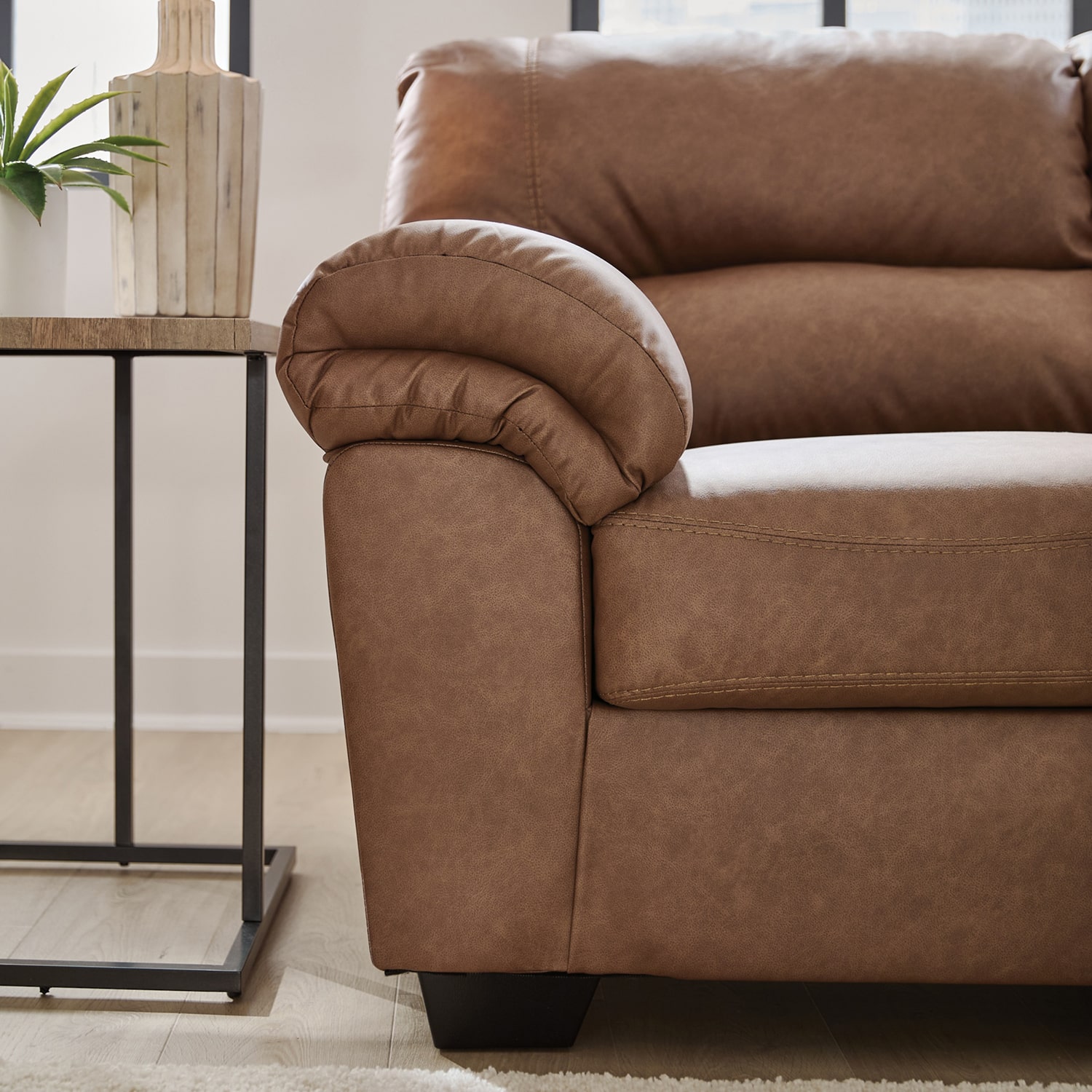 Signature Design by Ashley® Whitlock  Pad-Arm Sofa