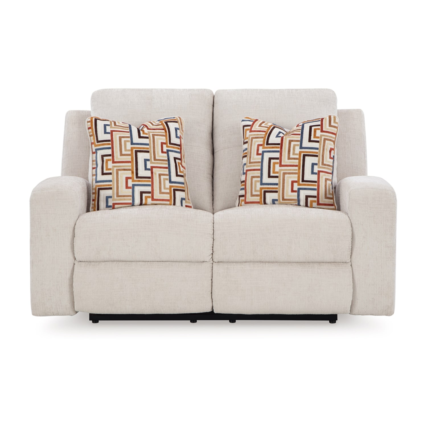 Signature Design by Ashley® Danum Track-Arm Motion Upholstered Reclining Loveseat