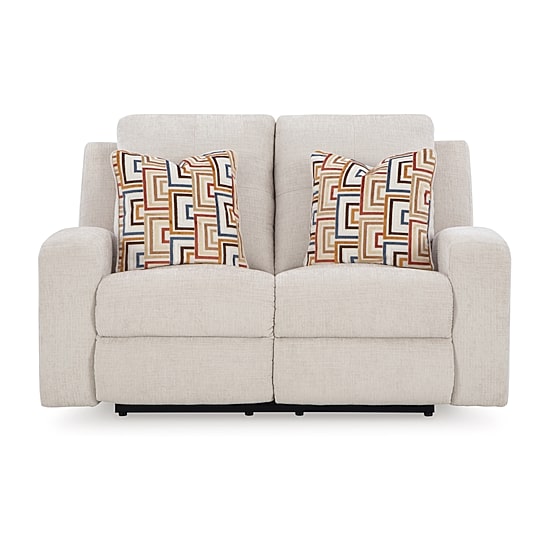 Signature Design by Ashley® Danum Track-Arm Motion Upholstered Reclining Loveseat