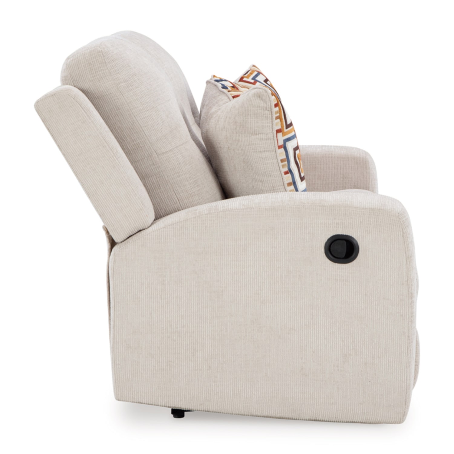 Signature Design by Ashley® Danum Track-Arm Motion Upholstered Reclining Loveseat