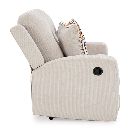 Signature Design by Ashley® Danum Track-Arm Motion Upholstered Reclining Loveseat